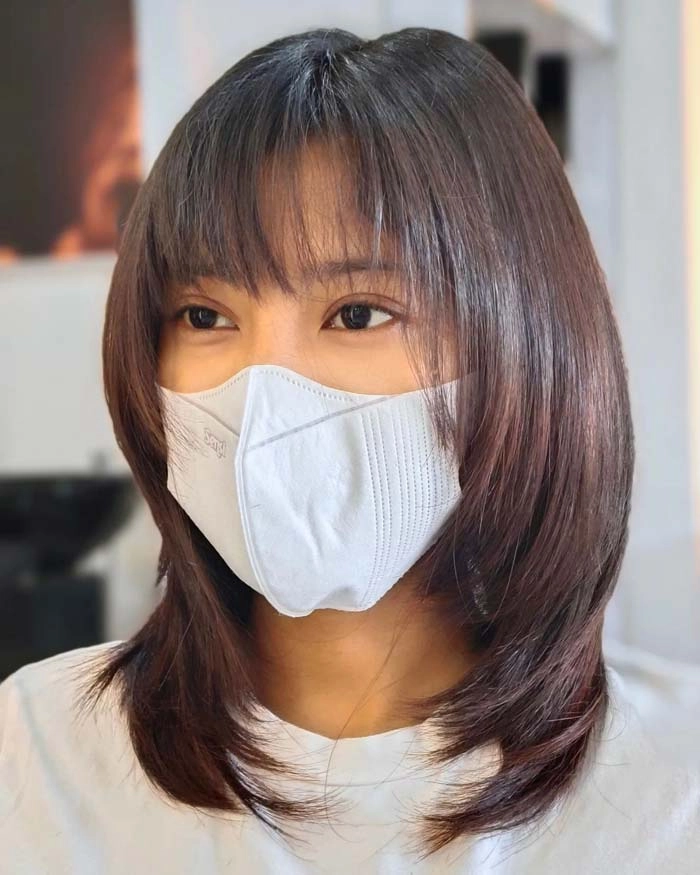 ولف کات کوتاه (Short Wolf Cut)