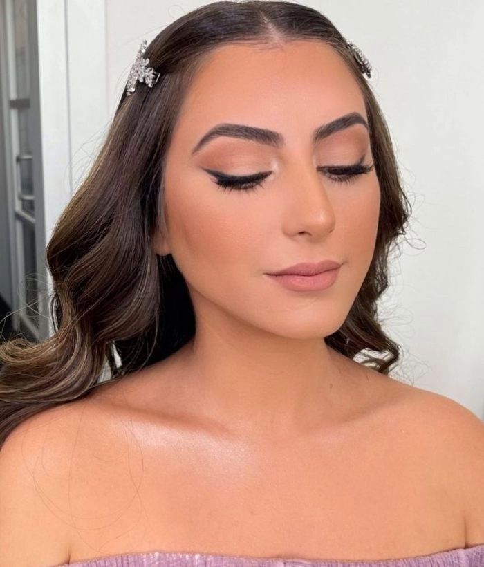 آرایش طبیعی مات (Matte Natural Makeup Look)