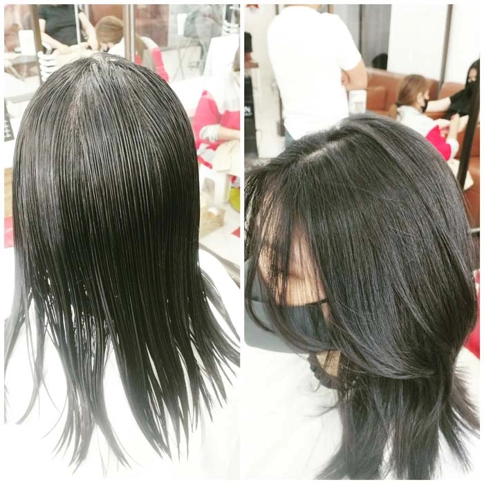 ولف کات کرهای (Korean Wolf Cut)