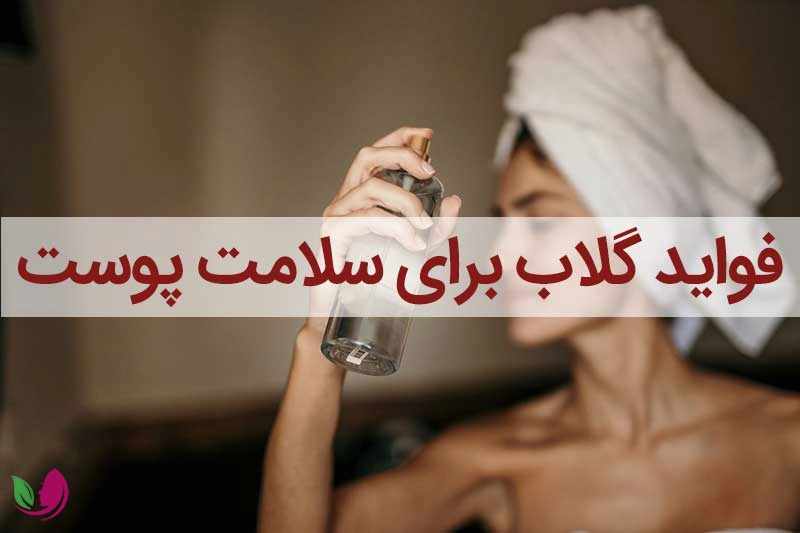 خواص گلاب برای پوست