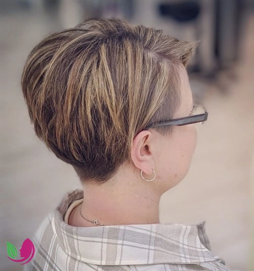 پیکسی باب چند رنگ (Multi-Tone Pixie Bob Hairstyle)