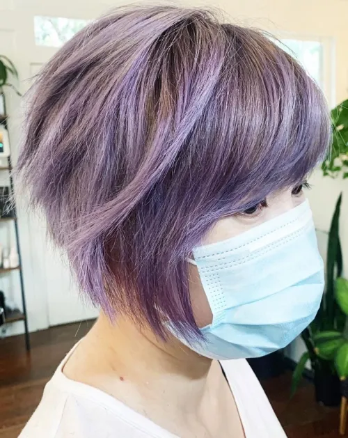 18. پیکسی تابدار لاوندر (Tapered Lavender Bixie)